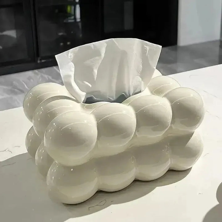 Ceramic Tissue Box - Elegant Tissue Holder | Stornfield