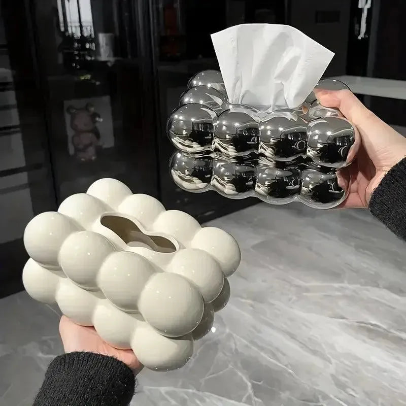 Ceramic Tissue Box - Elegant Tissue Holder | Stornfield