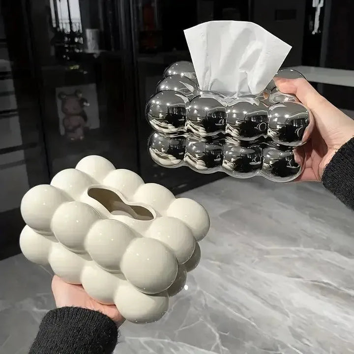 Ceramic Tissue Box - Elegant Tissue Holder | Stornfield