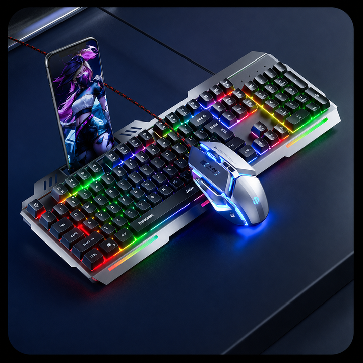 Stornfield | Metal Mechanical Keyboard And Mouse Set