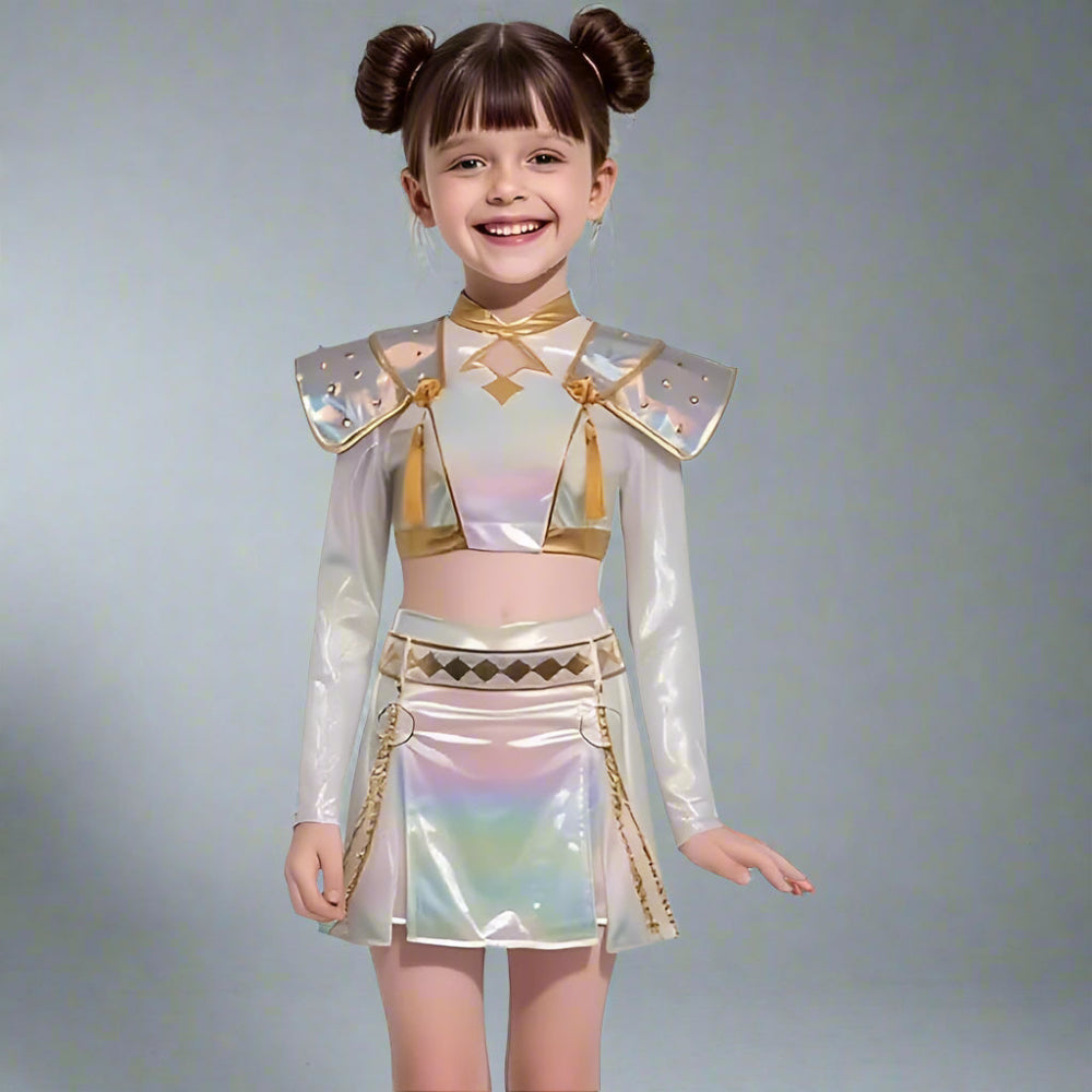 Stornfield | Kpop Halloween Costume Girls Holographic Outfit