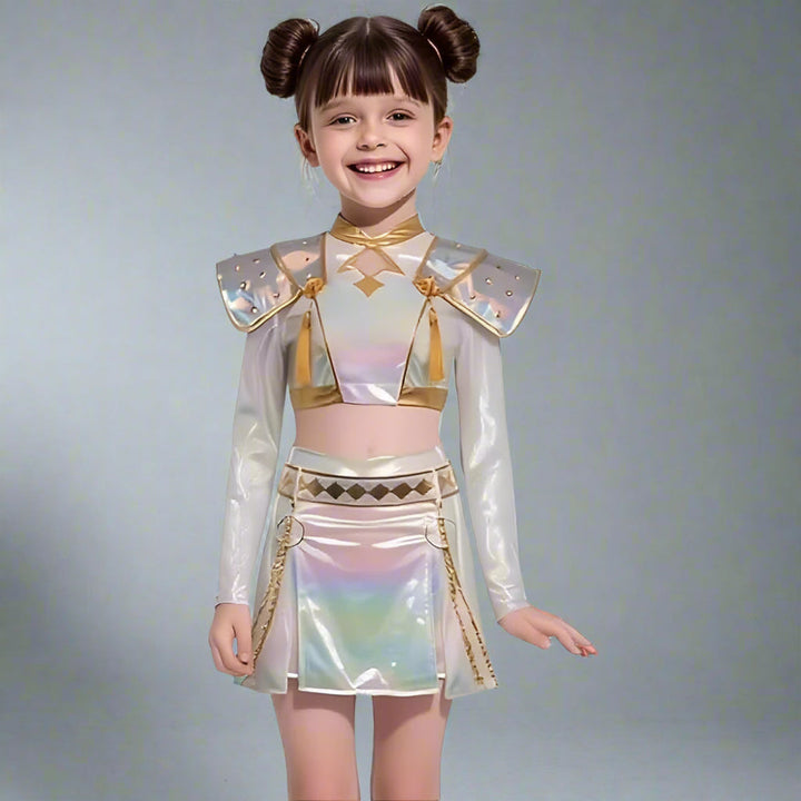 Stornfield | Kpop Halloween Costume Girls Holographic Outfit
