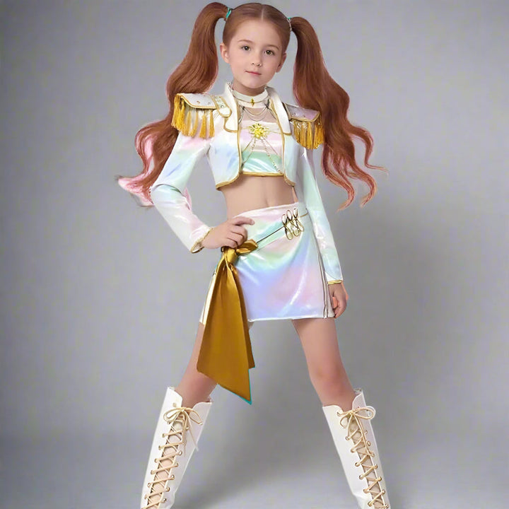 Stornfield | Kpop Halloween Costume Girls Holographic Outfit