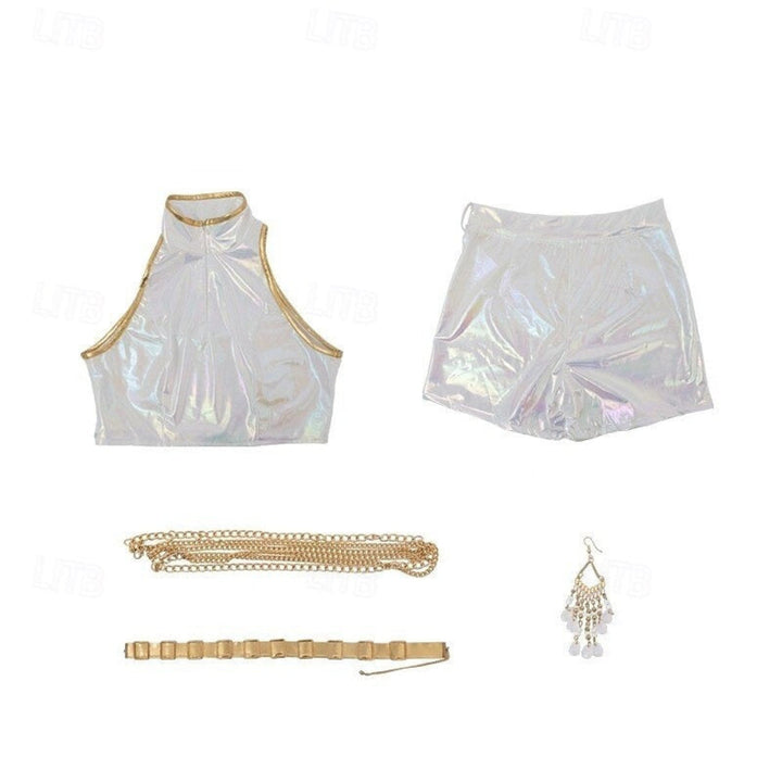 Stornfield | Kpop Halloween Costume Girls Holographic Outfit