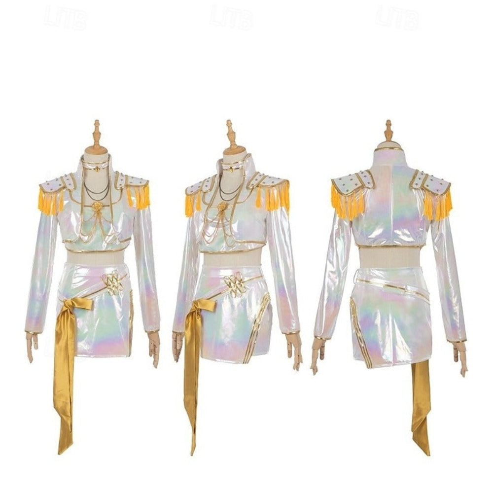 Stornfield | Kpop Halloween Costume Girls Holographic Outfit