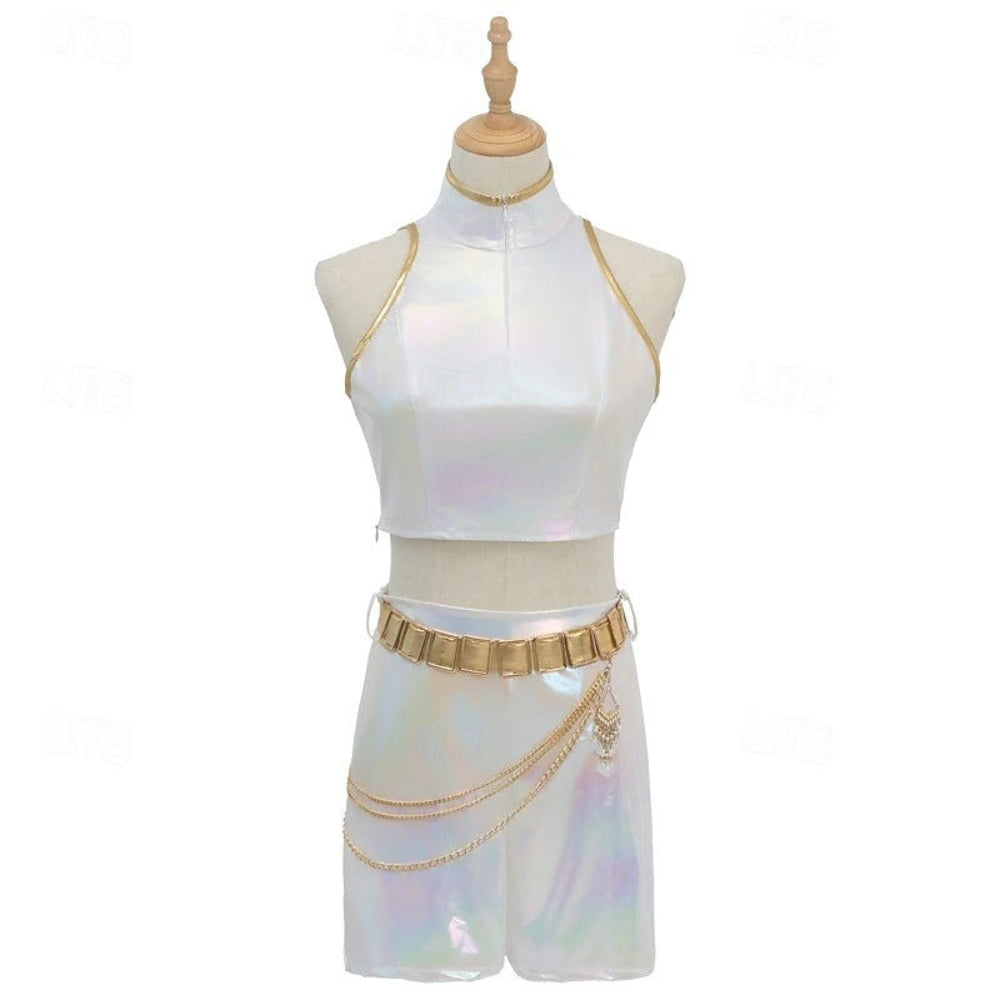 Stornfield | Kpop Halloween Costume Girls Holographic Outfit