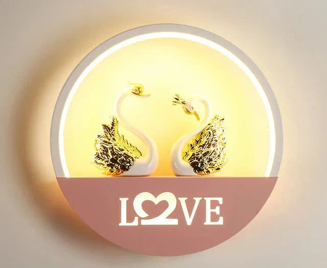 Wall light children's room – Creative LED night light wall lamp with bracket | Stornfield