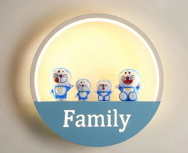 Wall light children's room – Creative LED night light wall lamp with bracket | Stornfield