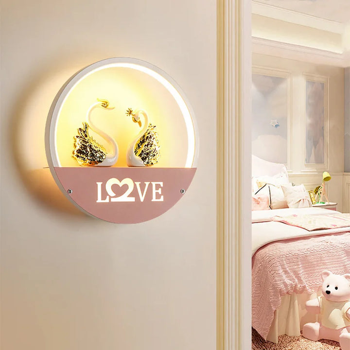 Wall light children's room – Creative LED night light wall lamp with bracket | Stornfield