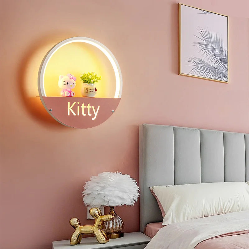 Wall light children's room – Creative LED night light wall lamp with bracket | Stornfield
