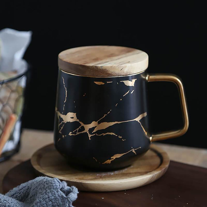 Kintsugi Nordic Ceramic Tall Mug | Stornfield