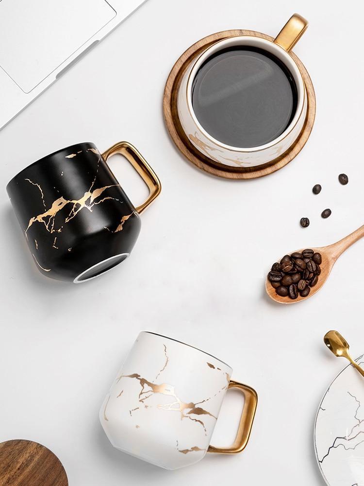 Kintsugi Nordic Ceramic Tall Mug | Stornfield