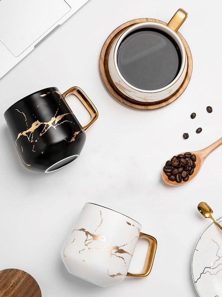 Kintsugi Nordic Ceramic Tall Mug | Stornfield