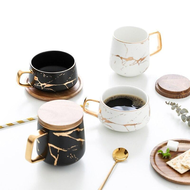 Kintsugi Nordic Ceramic Tall Mug | Stornfield