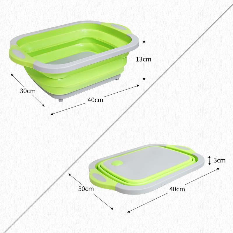 Collapsible Wash Tub Cutting Board | Stornfield