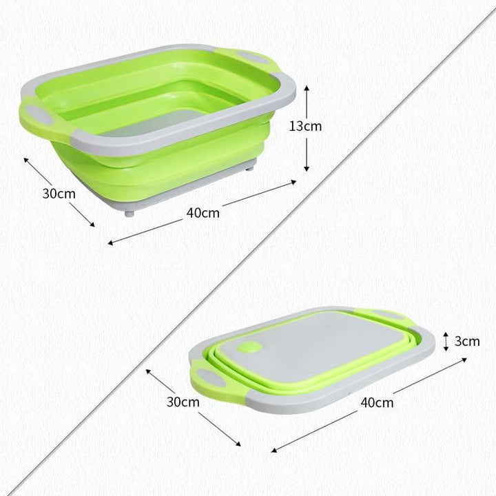Collapsible Wash Tub Cutting Board | Stornfield