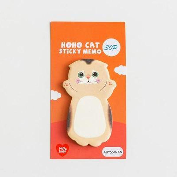 Kitty Sticky Note Memo Pad | Stornfield