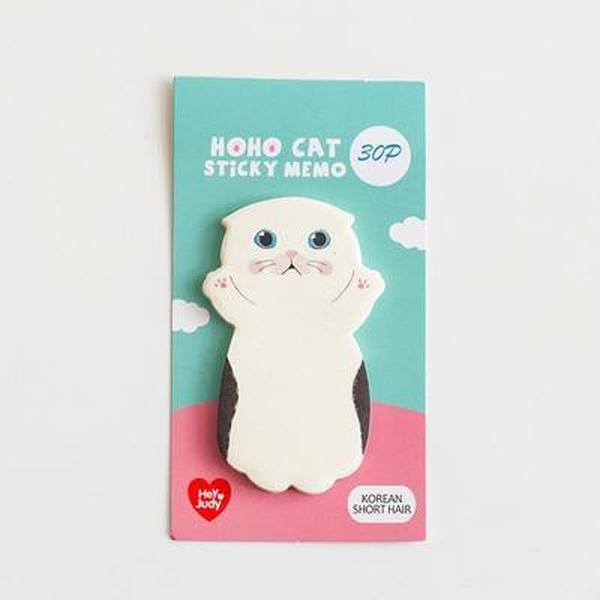 Kitty Sticky Note Memo Pad | Stornfield