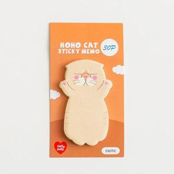Kitty Sticky Note Memo Pad | Stornfield