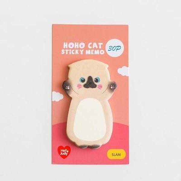 Kitty Sticky Note Memo Pad | Stornfield