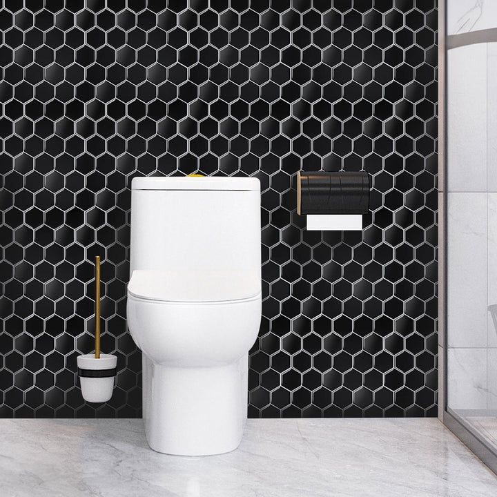 Self-adhesive tiles 10-piece set hexagon | Stornfield