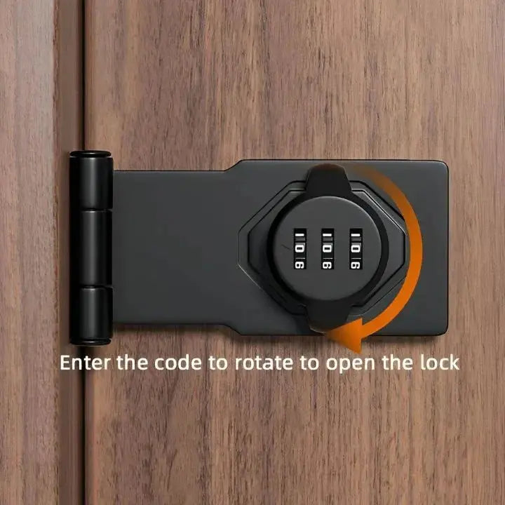 Stornfield | Combination lock made of zinc alloy – Keyless door lock with 1000 codes
