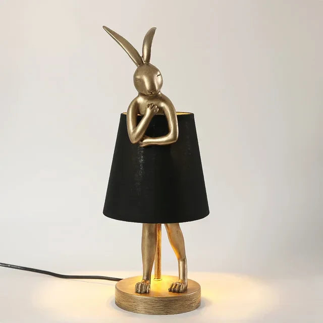 Rabbit Table Lamp – Dimmable LED Night Light in Modern Design for Kids' Room & Living Room | Stornfield