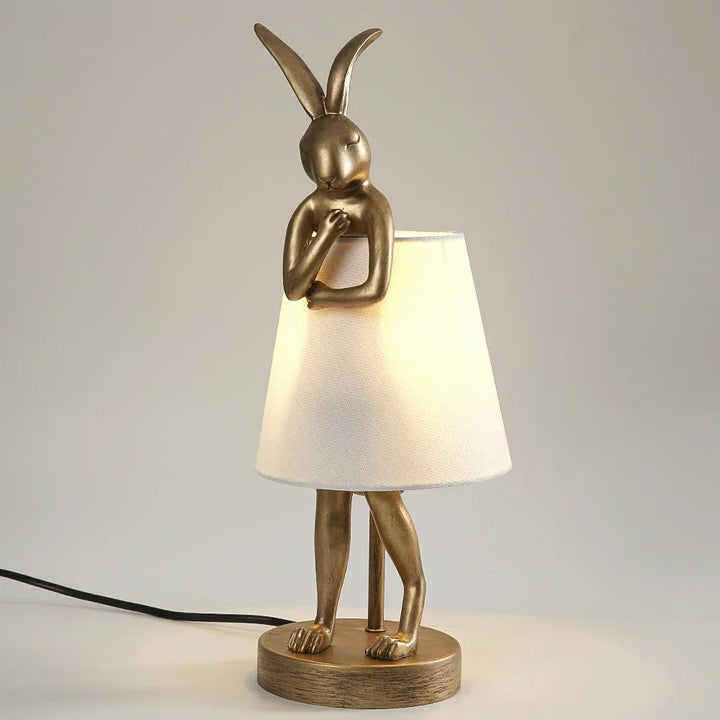 Rabbit Table Lamp – Dimmable LED Night Light in Modern Design for Kids' Room & Living Room | Stornfield