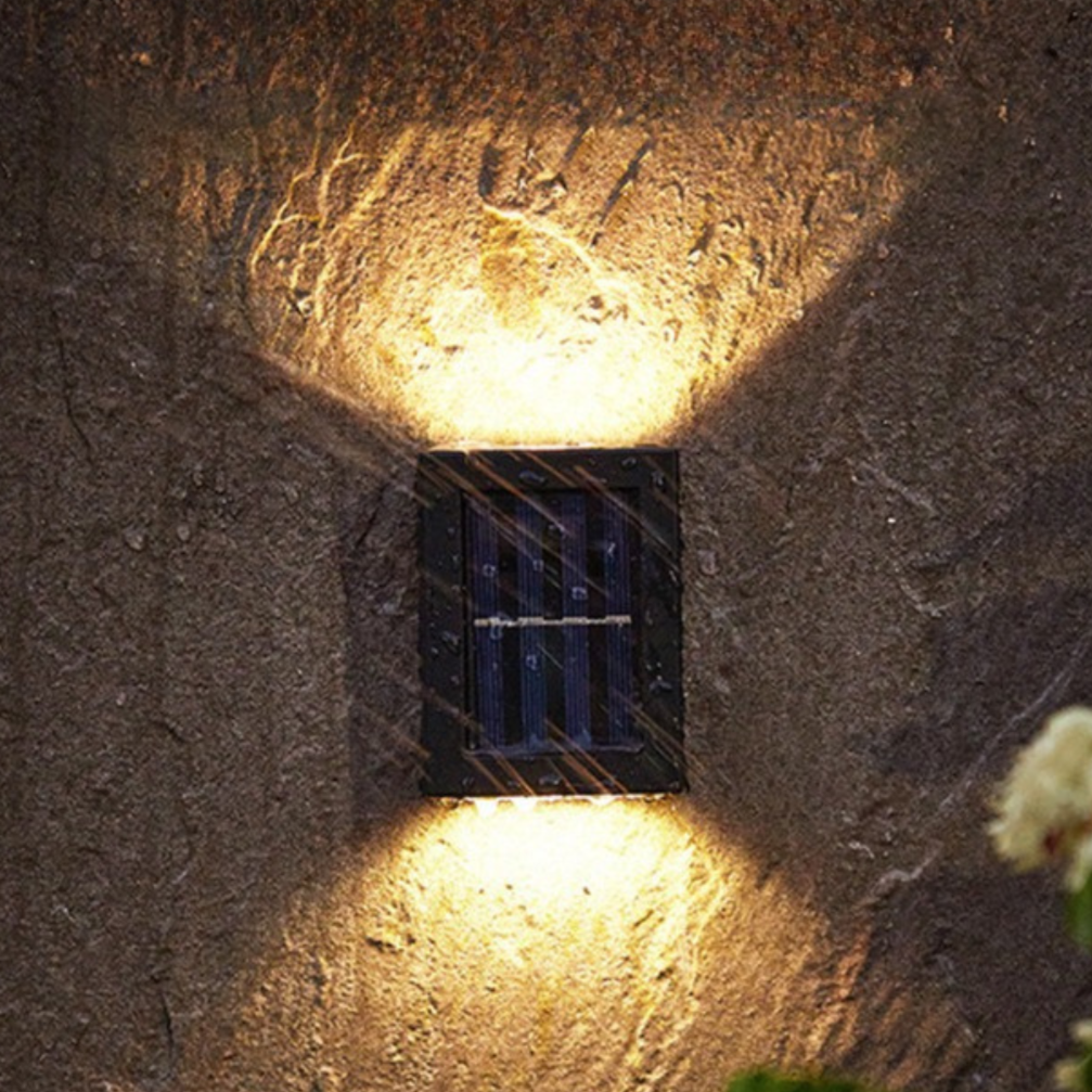 Stornfield | Deluxe Wireless LED Solar Wall Lights | Efficient and Economical Outdoor Lighting