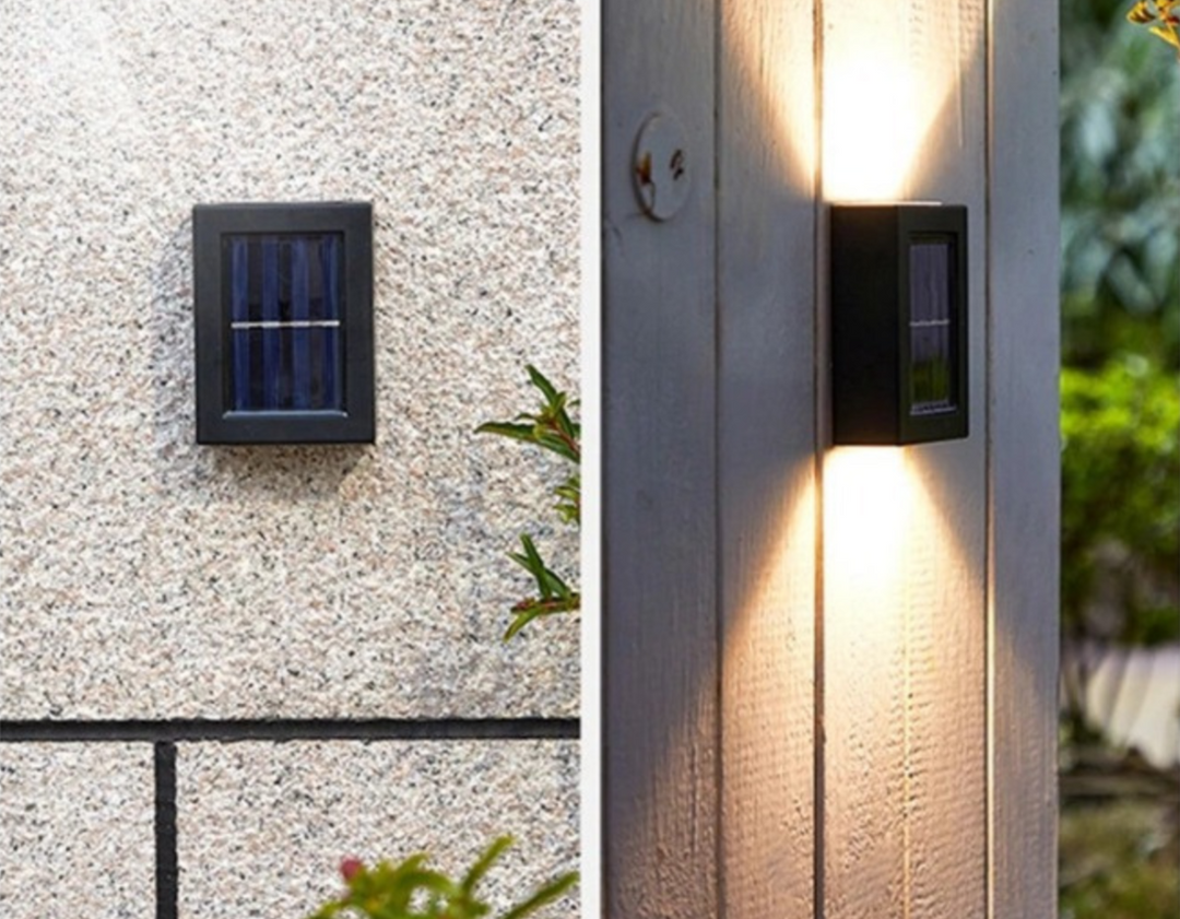 Stornfield | Deluxe Wireless LED Solar Wall Lights | Efficient and Economical Outdoor Lighting