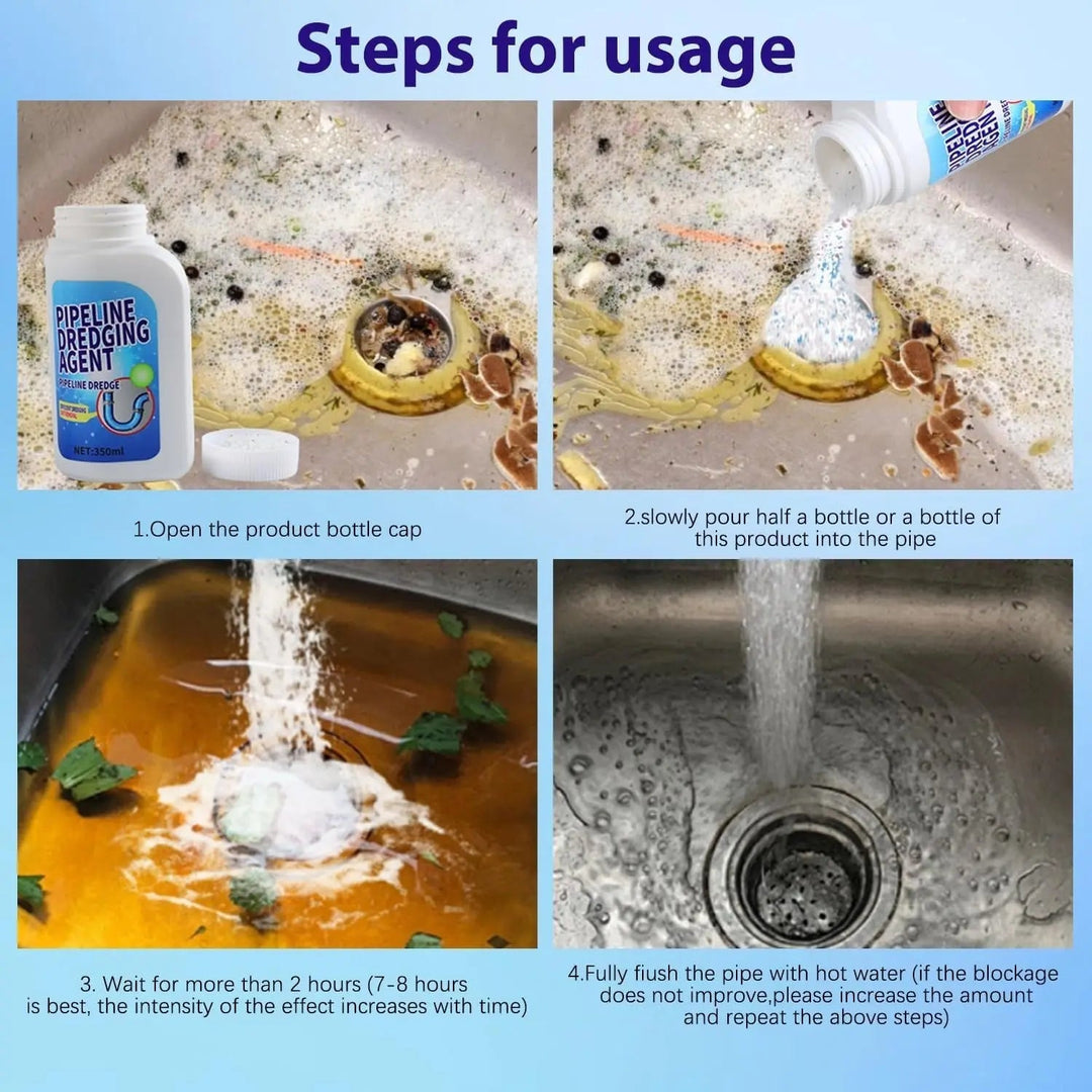 Stornfield | Powerful Drain Cleaner – Against Clogs & 99% of Germs