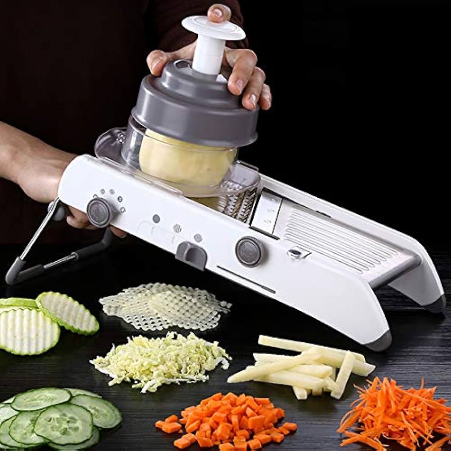 Stornfield | ProSlice Mandoline Vegetable Slicer – Adjustable Stainless Steel Blades for Precision Cutting
