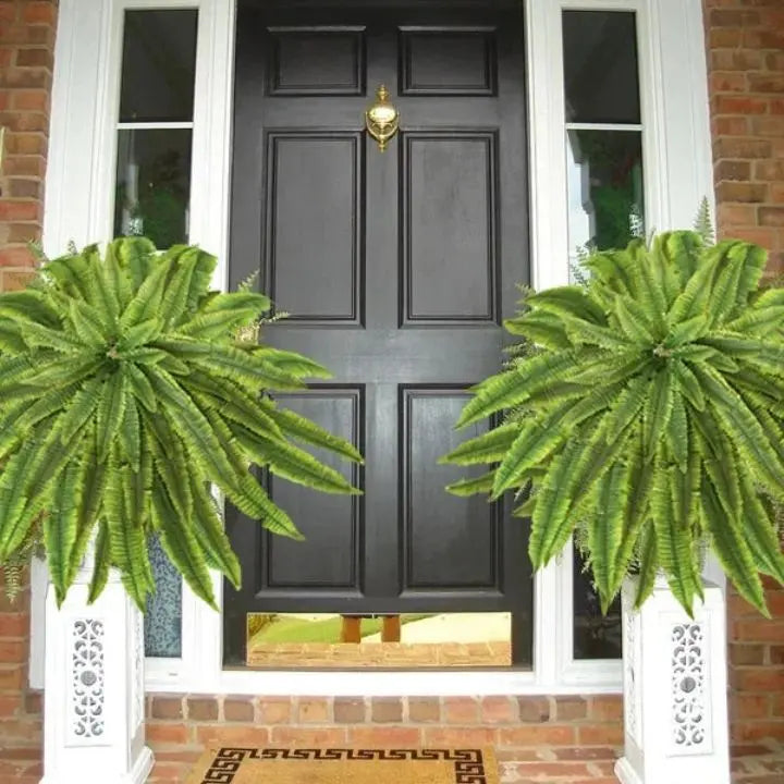Stornfield | Artificial Boston Fern Bundle - UV resistant & easy to care for (18 stems)
