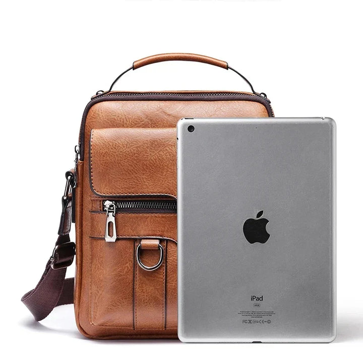 Stornfield | Men's Genuine Leather Shoulder Bag | Durable, Adjustable Strap & Ideal for Work or Leisure