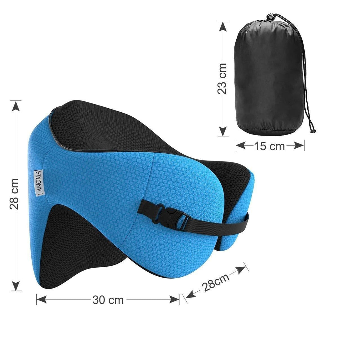 6 in 1 Ergonomic Hooded Travel Pillow | Stornfield