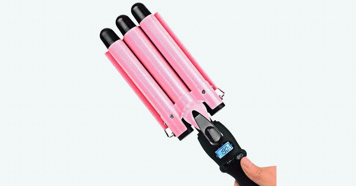 New Generation LCD Display Triple Barrel Curling Iron – The Best Way to Get Perfect Curls | Stornfield