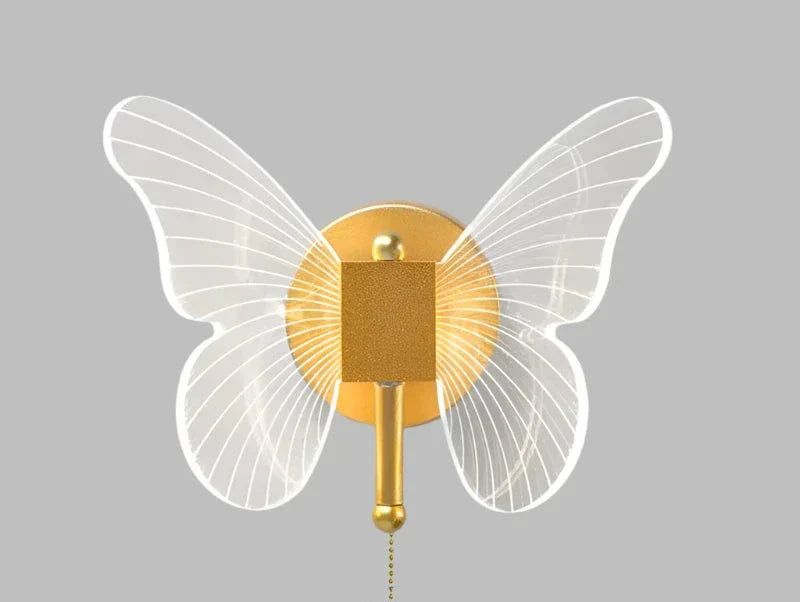 Modern Butterfly Wall Lamp – Elegant LED Wall Lighting for Living Room or Bedroom | Stornfield