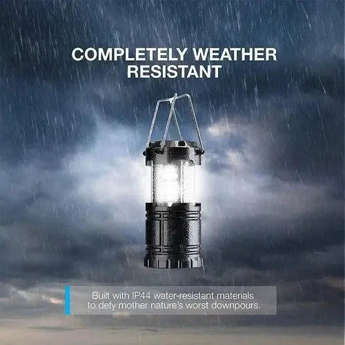 Camping Lantern with Fan & Power Bank | Solar & Rechargeable LED Light | Portable Outdoor Gear | Stornfield