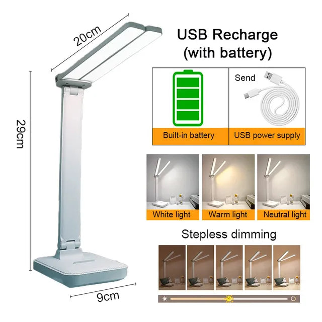 Stornfield | Lampe de bureau LED dimmable