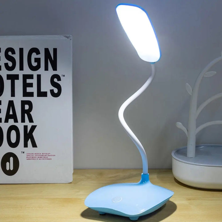 Multifunctional LED table lamp with flexible neck – Dimmable, eye-friendly, perfect for office and bedside | Stornfield