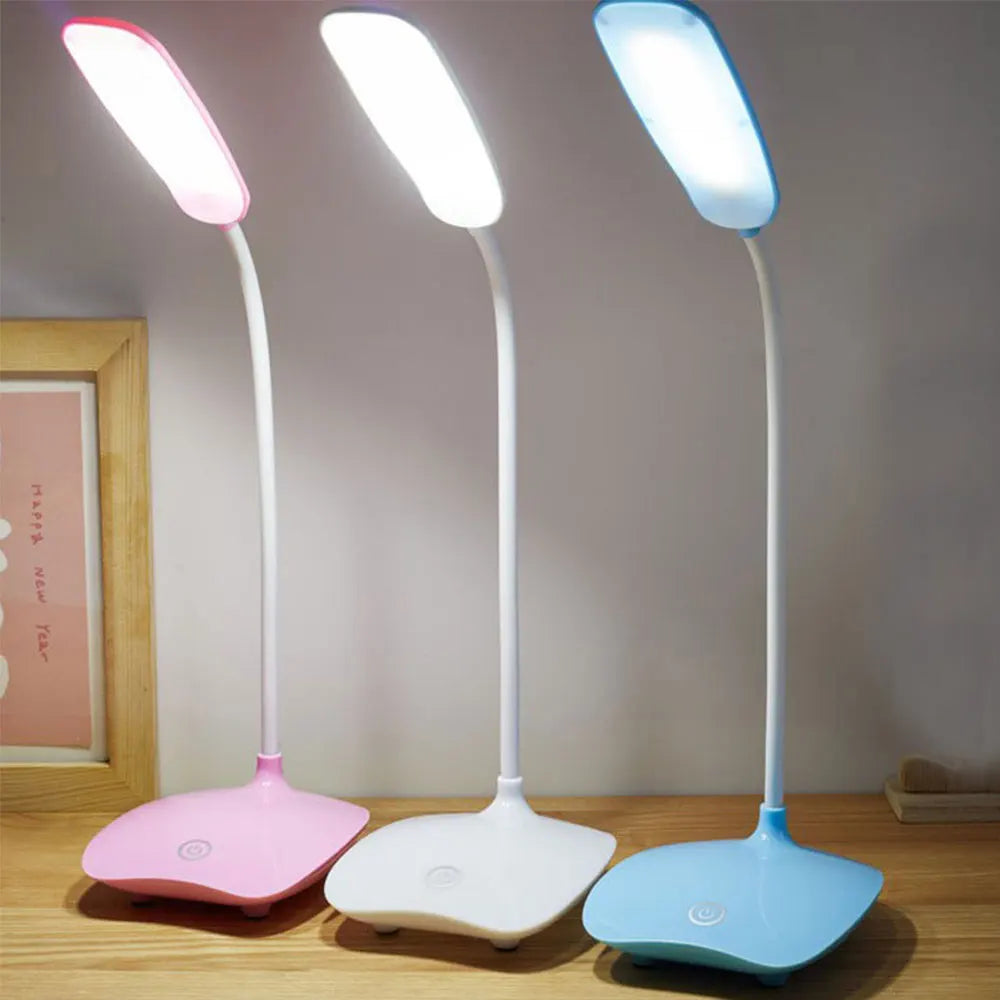 Multifunctional LED table lamp with flexible neck – Dimmable, eye-friendly, perfect for office and bedside | Stornfield