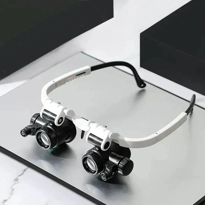Stornfield | LED Magnifying Glasses with 8x, 15x, and 23x Magnification for Detailed Viewing and Precision Work