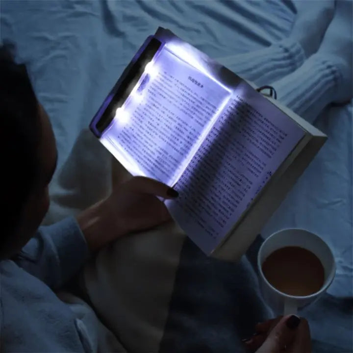 Stornfield | LED Reading Lamp Flat Panel – Night Light with 2 Brightness Levels & Eye PRedection