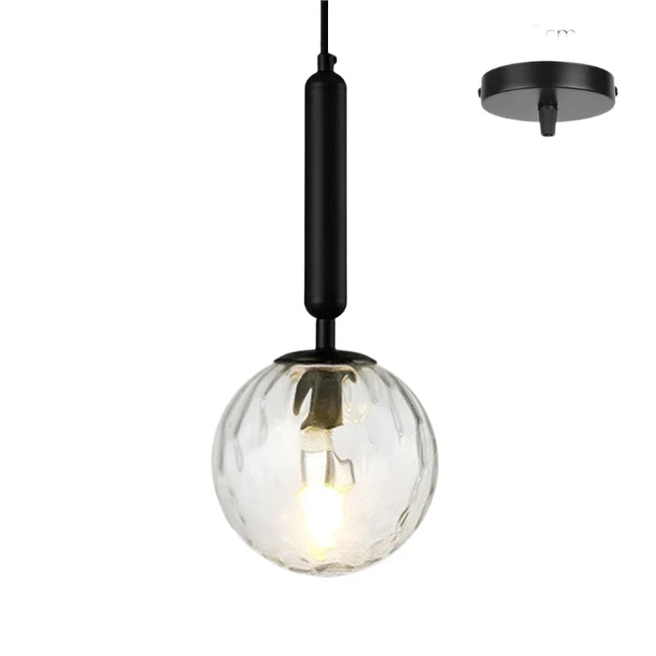 Luxurious pendant lamp in gold – Modern hanging light for staircase or living area | Stornfield