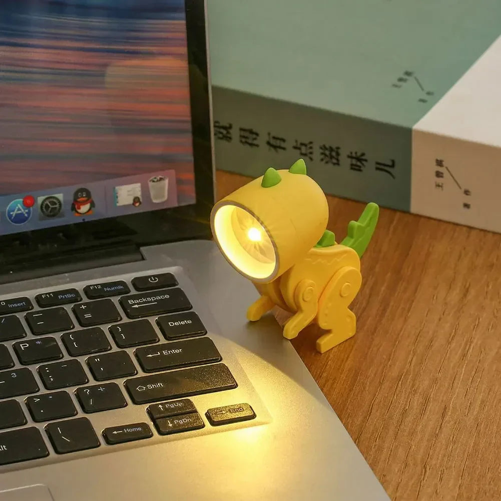 Cute Dinosaur LED Table Lamps – Adjustable Animal Figures Night Lights for Children | Stornfield