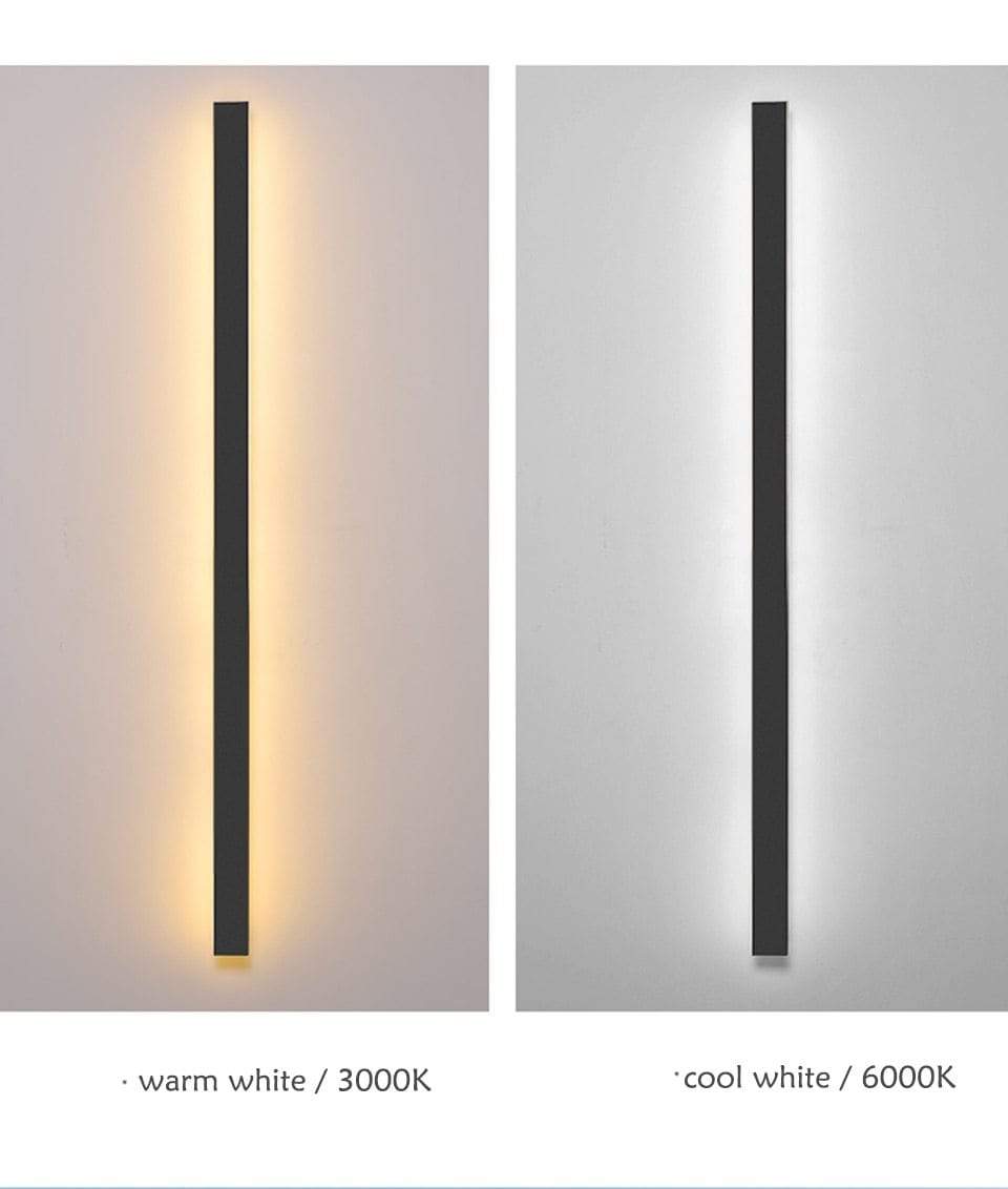LED Outdoor Long Wall Lamp Stornfield