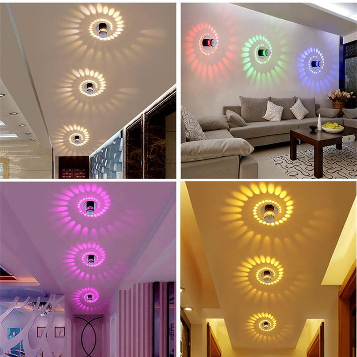 Stornfield | Elegant and Unique Spiral Aesthetic Ceiling Light | SpiralGlow