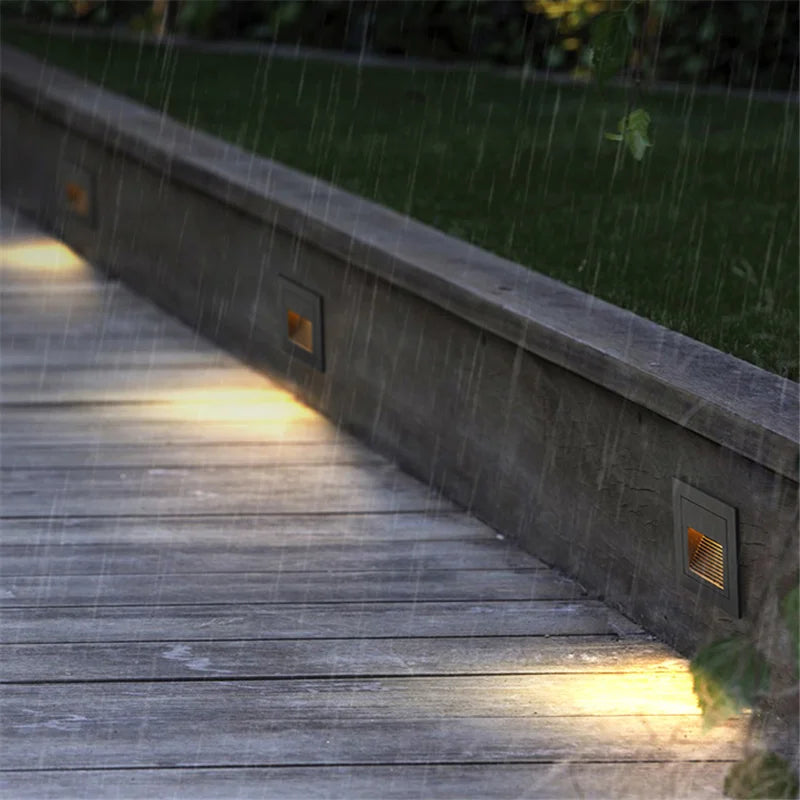 Waterproof LED stair lighting – Outdoor wall light for stairs and paths | Stornfield