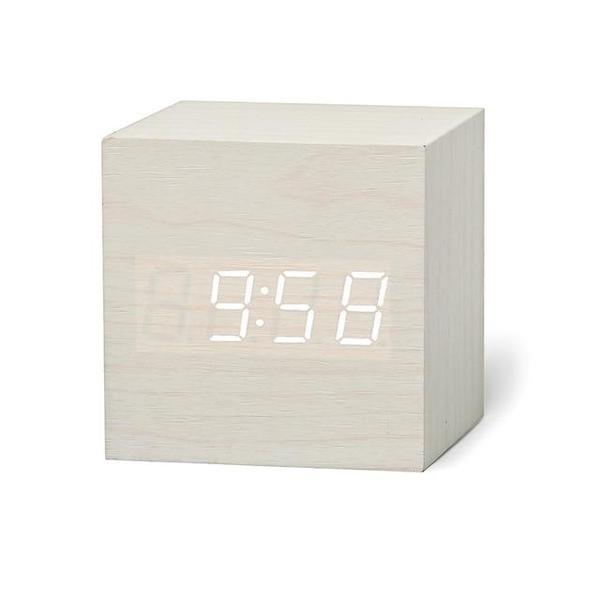 LED Wooden Cube Alarm Clock | Stornfield