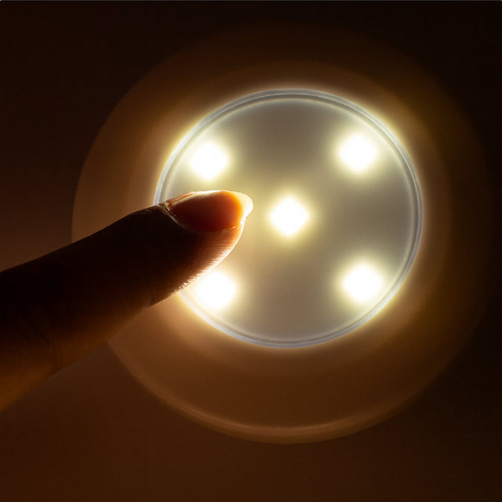 LED Spot (round) 3 pcs. incl. remote control | Stornfield